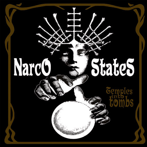 the album cover for Narco States - Temples Into Tombs