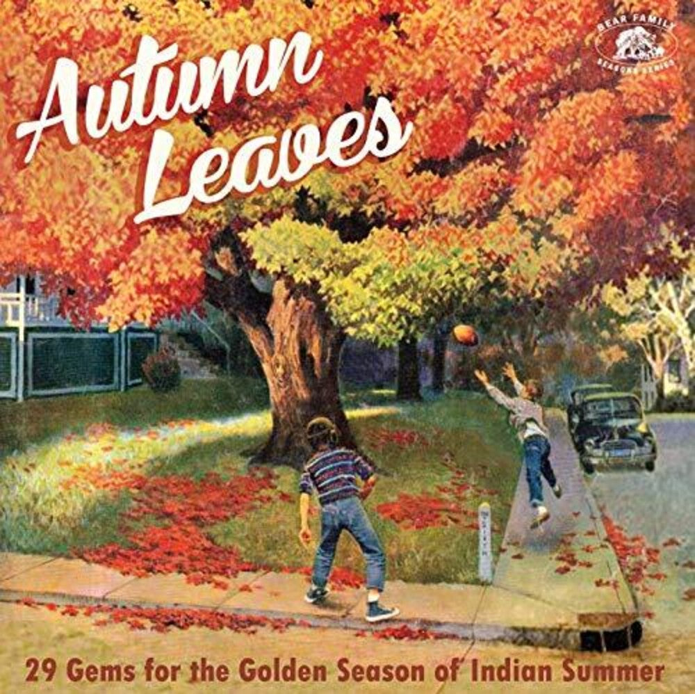 the album cover for Autumn Leaves 29 Gems For The Indian Summer / Var - Autumn Leaves: 29 Gems For The Indian Summer