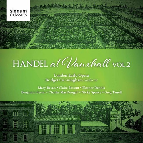 Boyce / London Early Opera / Cunningham - Handel at Vauxhall Music CD