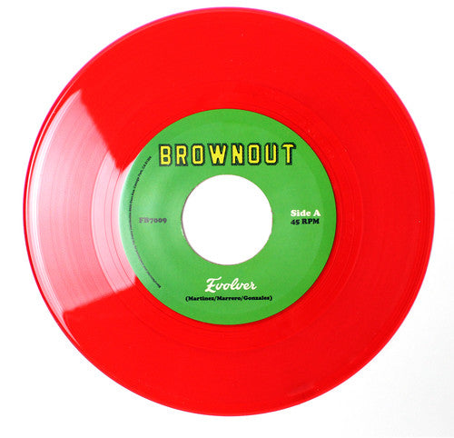 the album cover for Brownout - Evolver / Things You Say