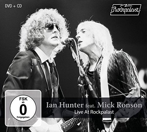 the album cover for Ian Hunter - Live At Rockpalast
