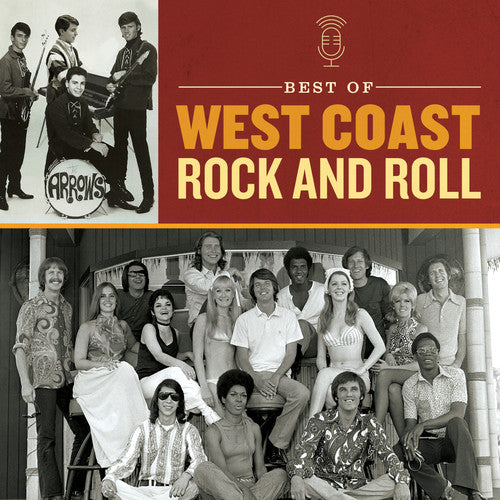 the album cover for Best Of West Coast / Various Mod - The Best Of West Coast Rock & Roll