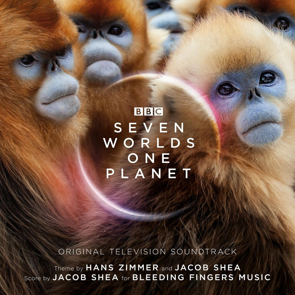 the album cover for Zimmer, Hans / Shea, Jacob - Seven Worlds One Planet (Original Television Soundtrack)