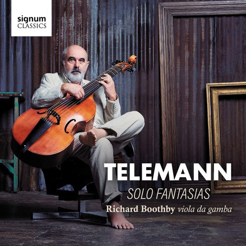 the album cover for Richard Boothby - Solo Fantasias