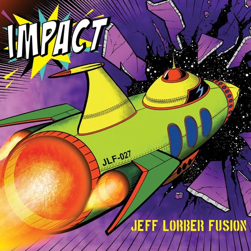 the album cover for Jeff Lorber Fusion - Impact