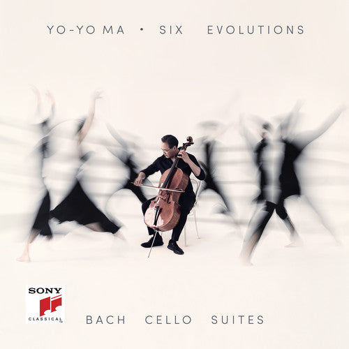 the album cover for Yo-Yo Ma - Six Evolutions - Bach: Cello Suites