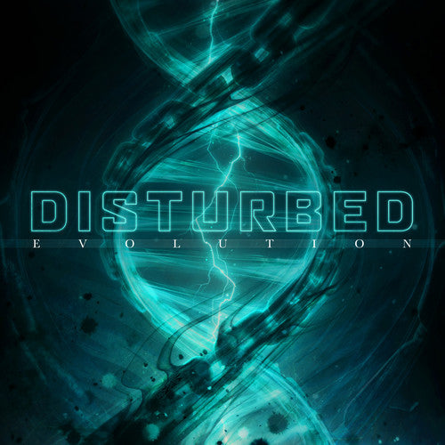the album cover for Disturbed - Evolution