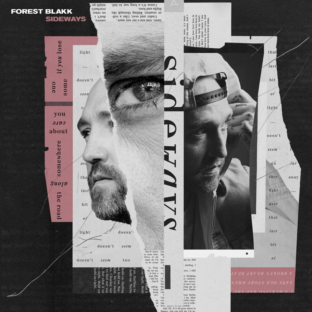 the album cover for Forest Blakk - Sideways