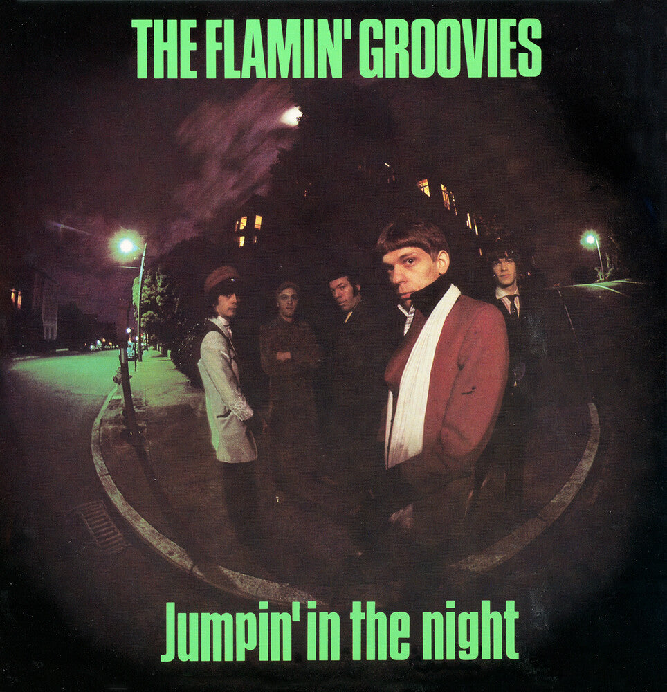 the album cover for Flamin Groovies - Jumpin' In The Night