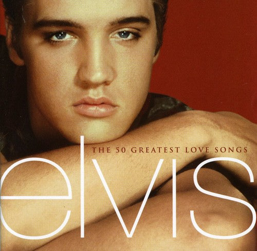the album cover for Elvis Presley - The 50 Greatest Love Songs