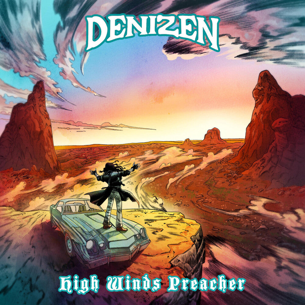the album cover for Denizen - High Wind Preacher