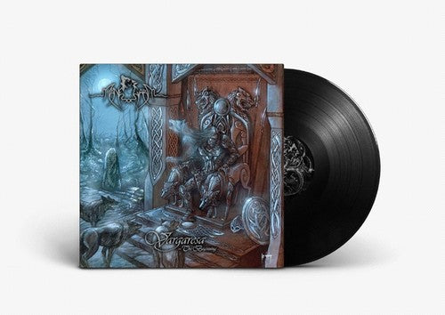 the album cover for Manegarm - Vargaresa - The Beginning