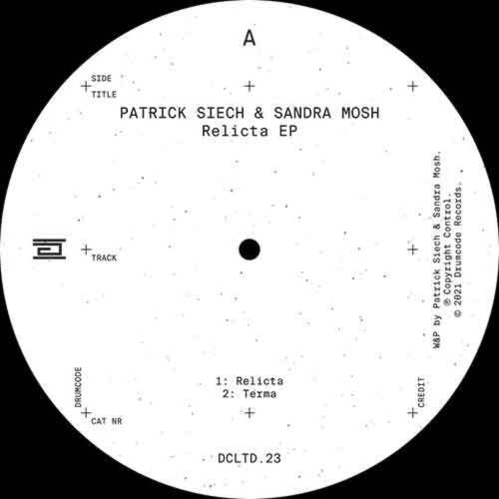 the album cover for Patrick Siech / Mosh,Sandra - Relicta