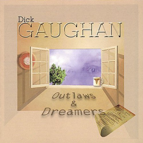 the album cover for Dick Gaughan - Outlaws and Dreamers