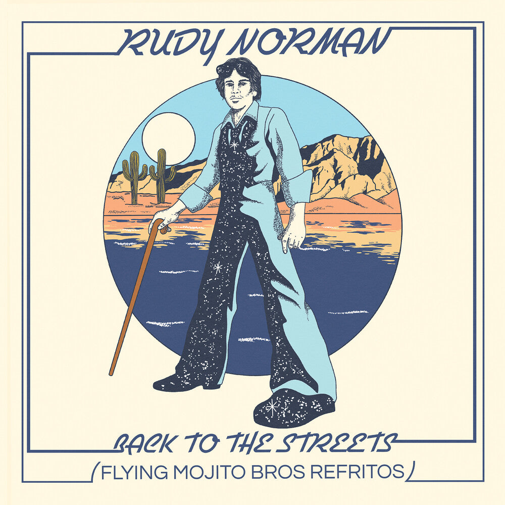 the album cover for Rudy Norman / Flying Mojito Bros - Back To The Streets (Flying Mojito Bros Refritos)