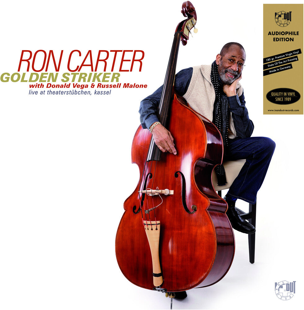 the album cover for Ron Carter / Malone,Russell / Vega,Donald - Golden Striker (Audp)