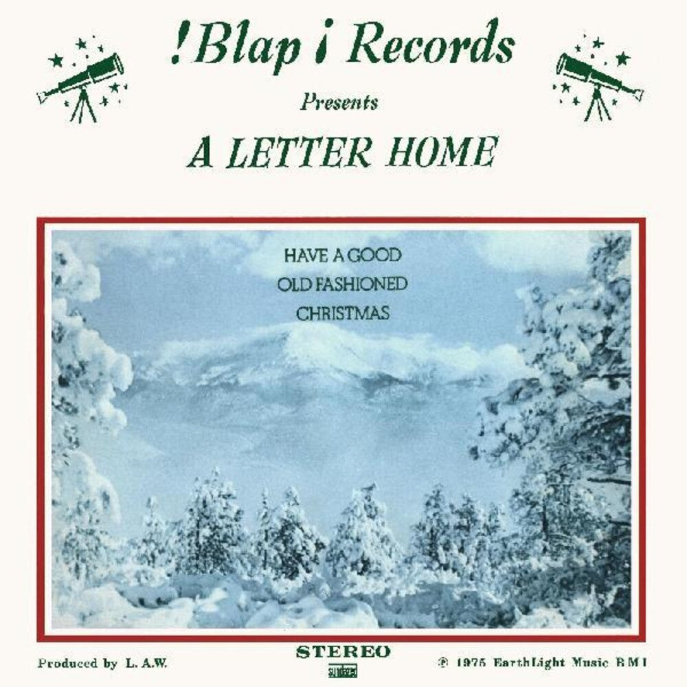 the album cover for Letter Home - Have A Good Old Fashioned Christmas (Wht)