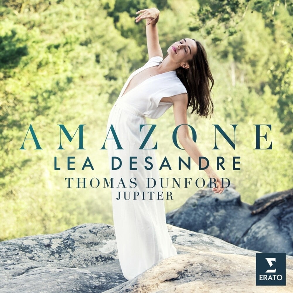 the album cover for Lea Lea Desandre / Jupiter Orchestra - Amazone