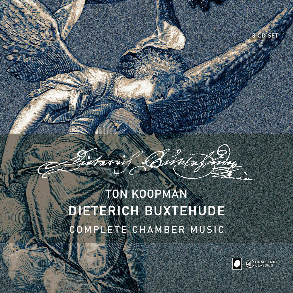 the album cover for Buxtehude / Koopman / Fentross - Complete Chamber Music (3pk)