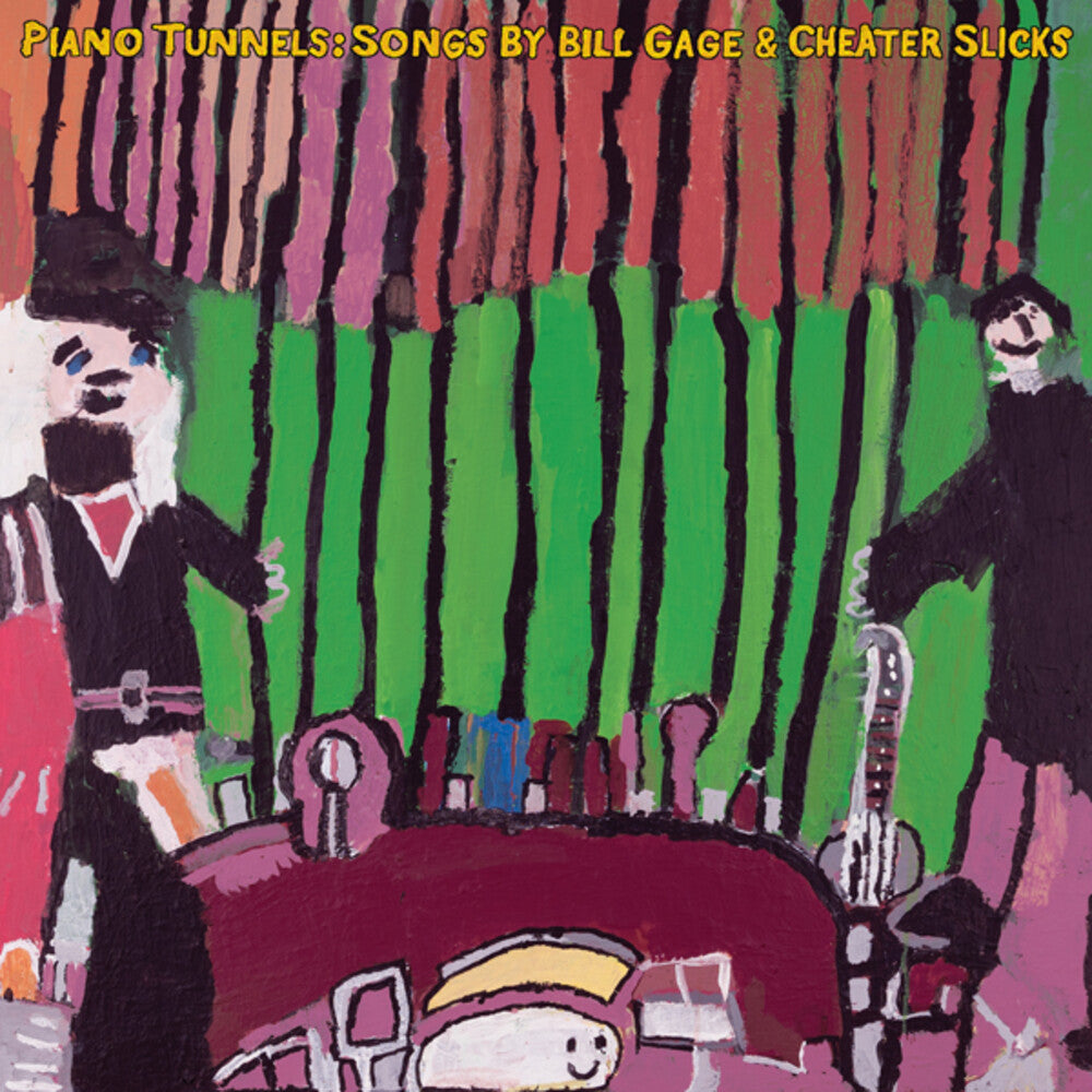 the album cover for Gage, Bill / Cheater Slicks - Piano Tunnels