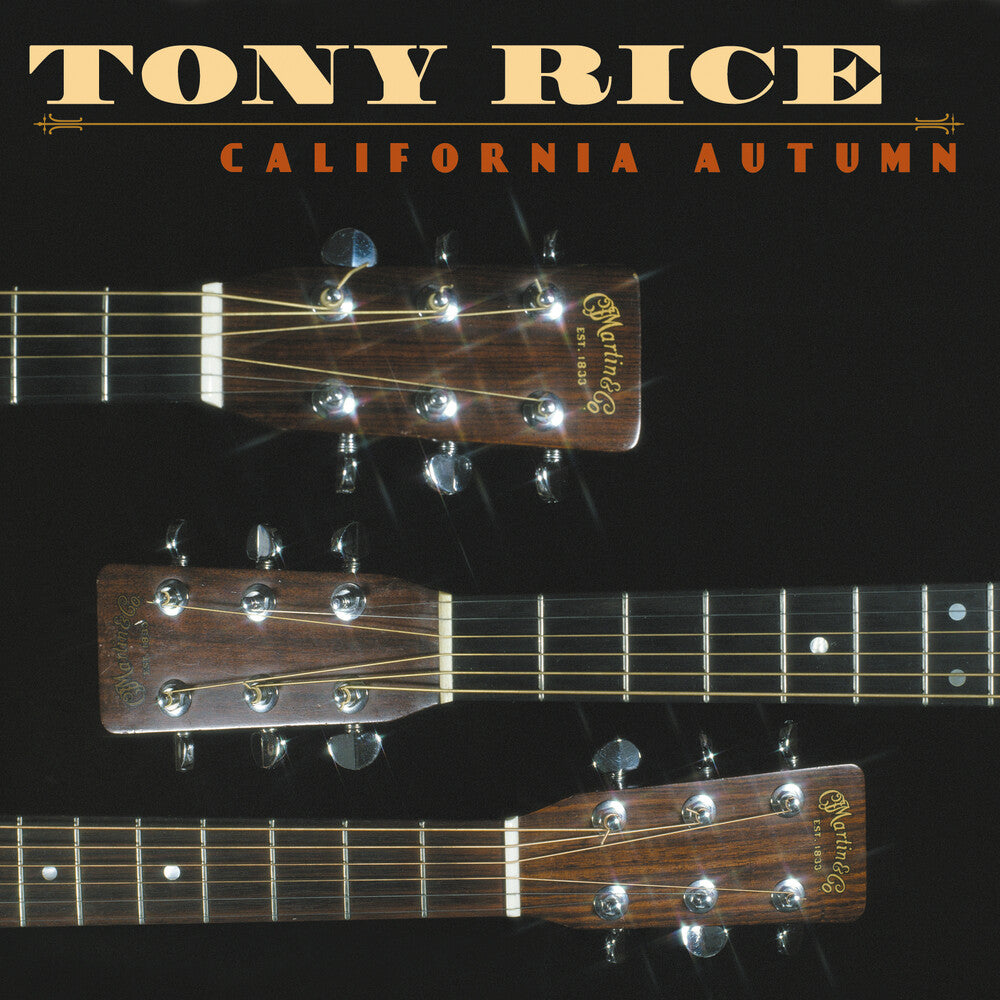 the album cover for Tony Rice - California Autumn