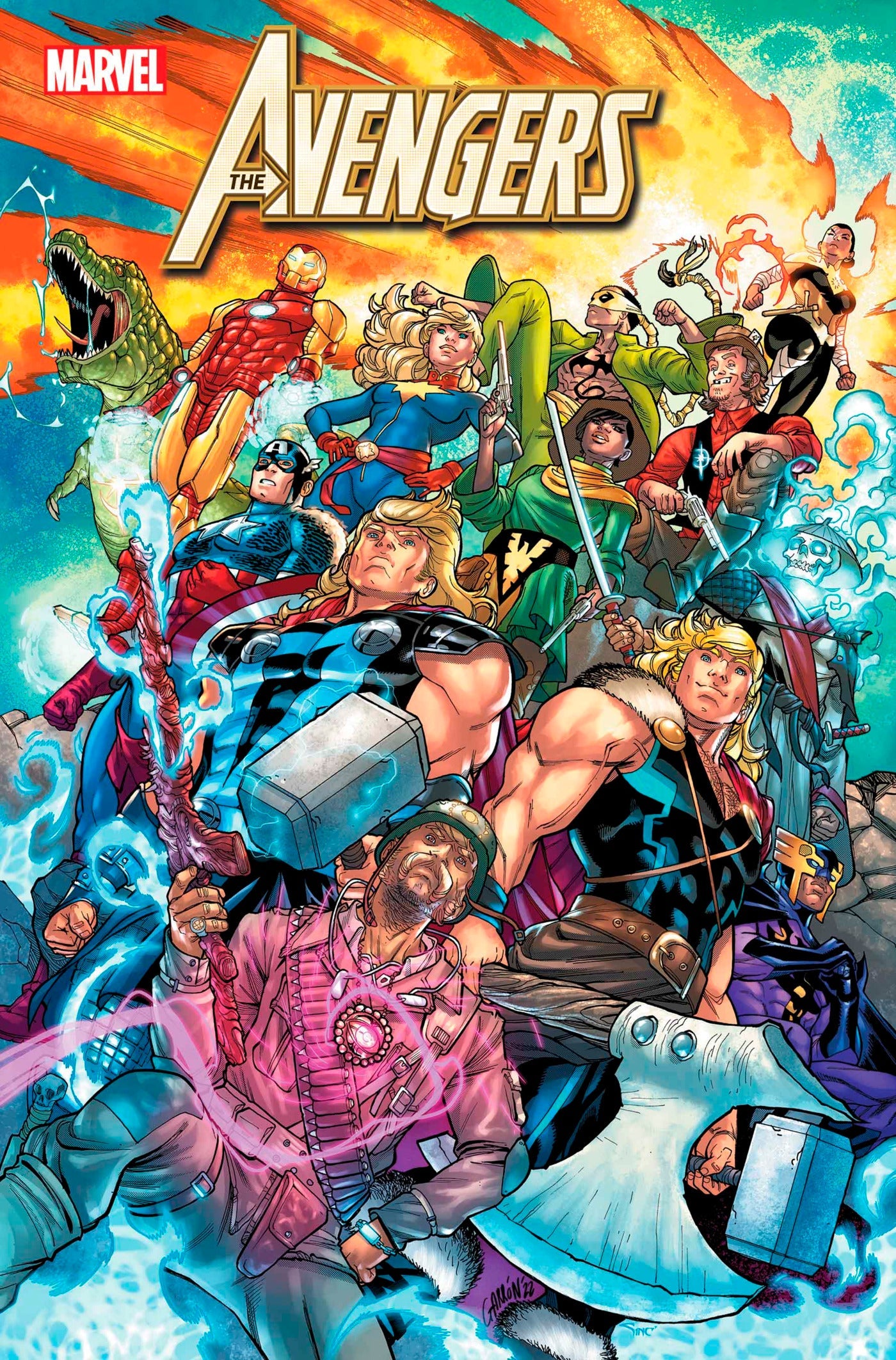 Avengers #57 A Javier Garron (06/29/2022) Marvel