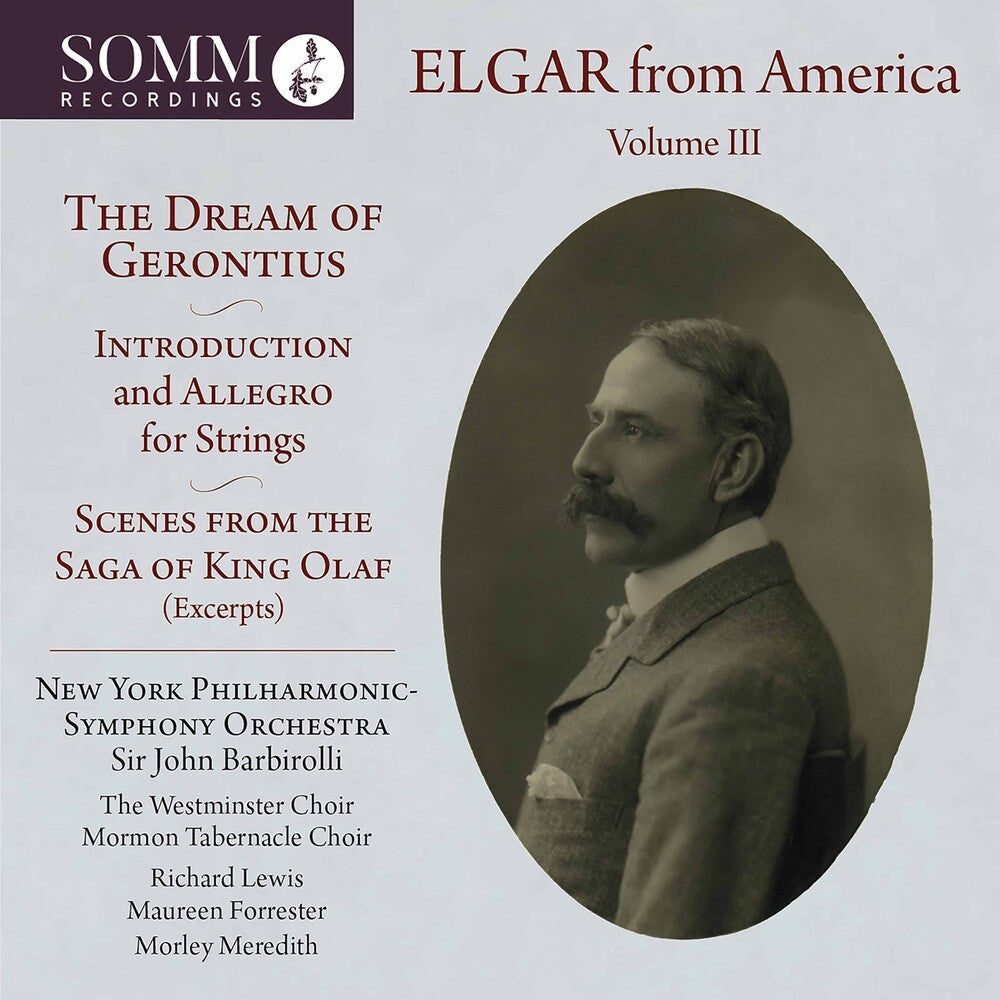 Elgar / Mormon - Elgar From America 3 (2pk) Music CD