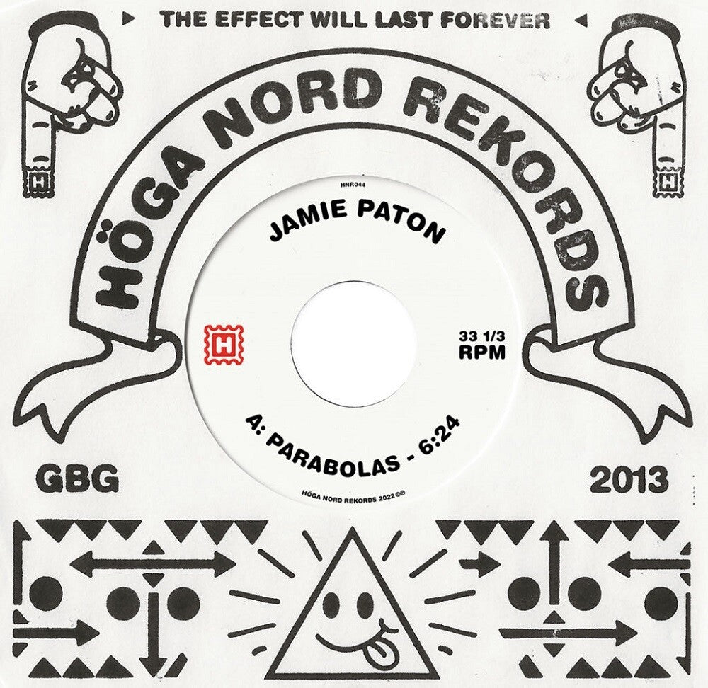 the album cover for Jamie Paton - Parabolas