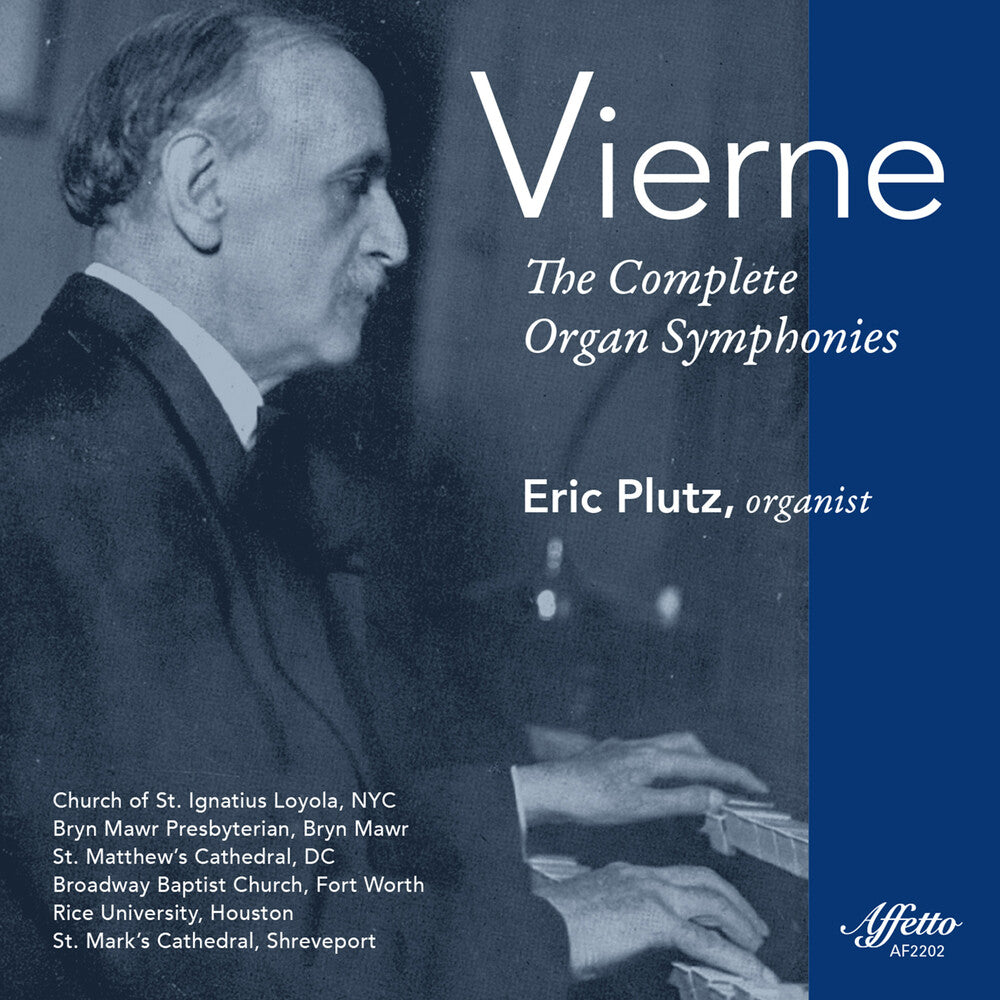 the album cover for Vierne / Plutz - Complete Organ Symphonies (3pk)