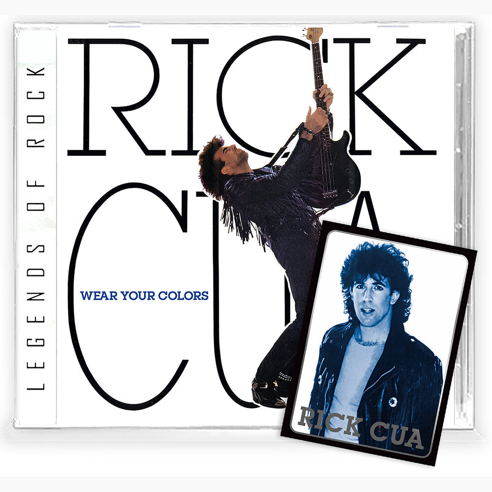 the album cover for Rick Cua - Wear Your Colors