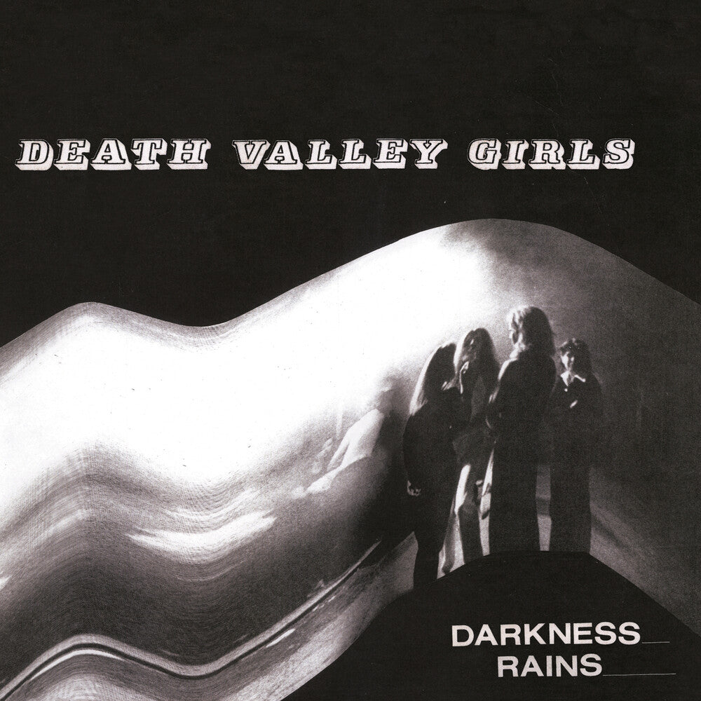 the album cover for Death Valley Girls - Darkness Rains - White