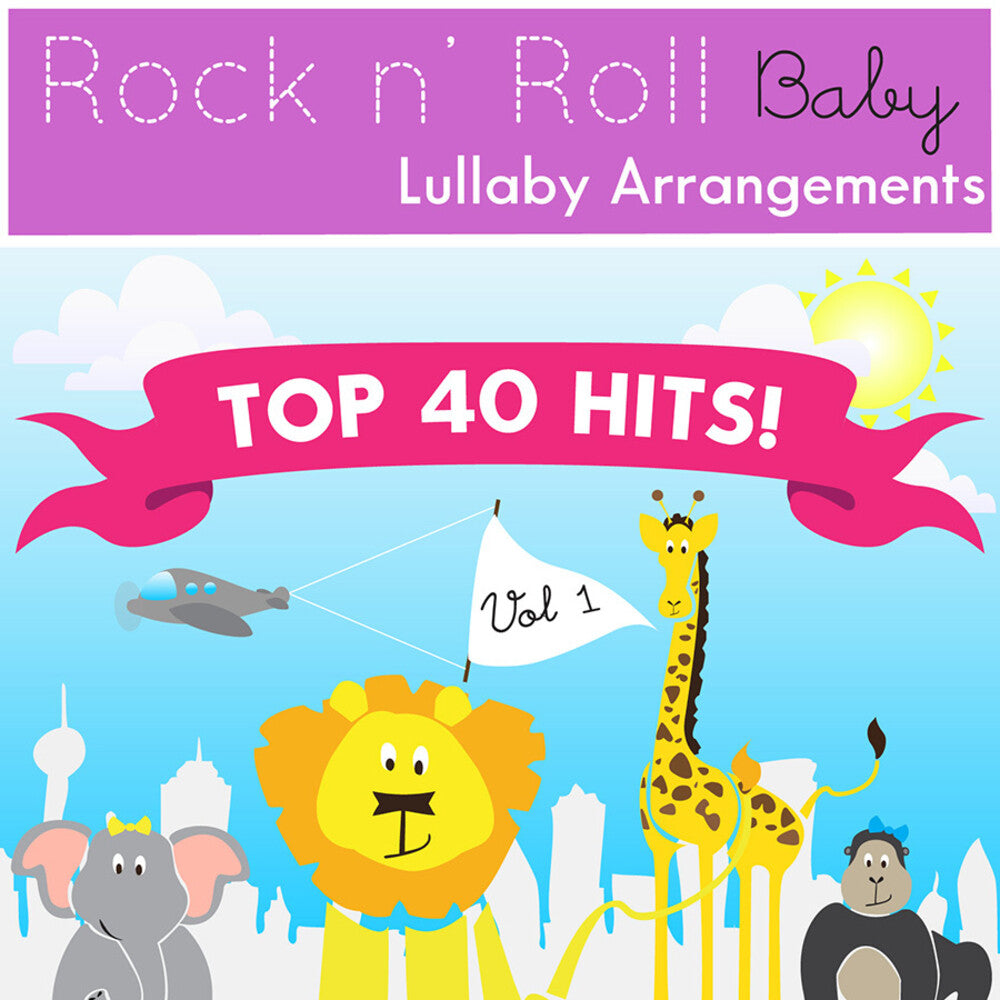 the album cover for Various Artists - Top 40 Hits, Lullabies Vol. 1 (Various Artist)