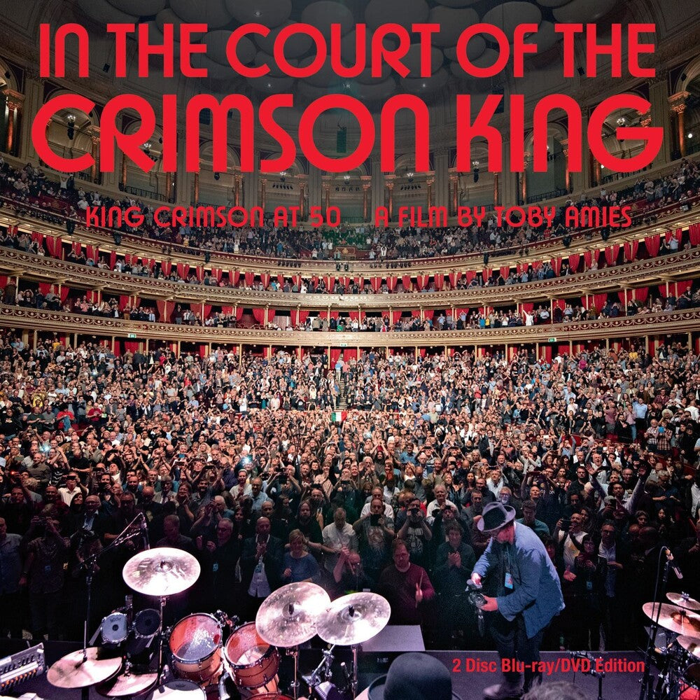 the album cover for King Crimson - In The Court Of The Crimson King - King Crimson At