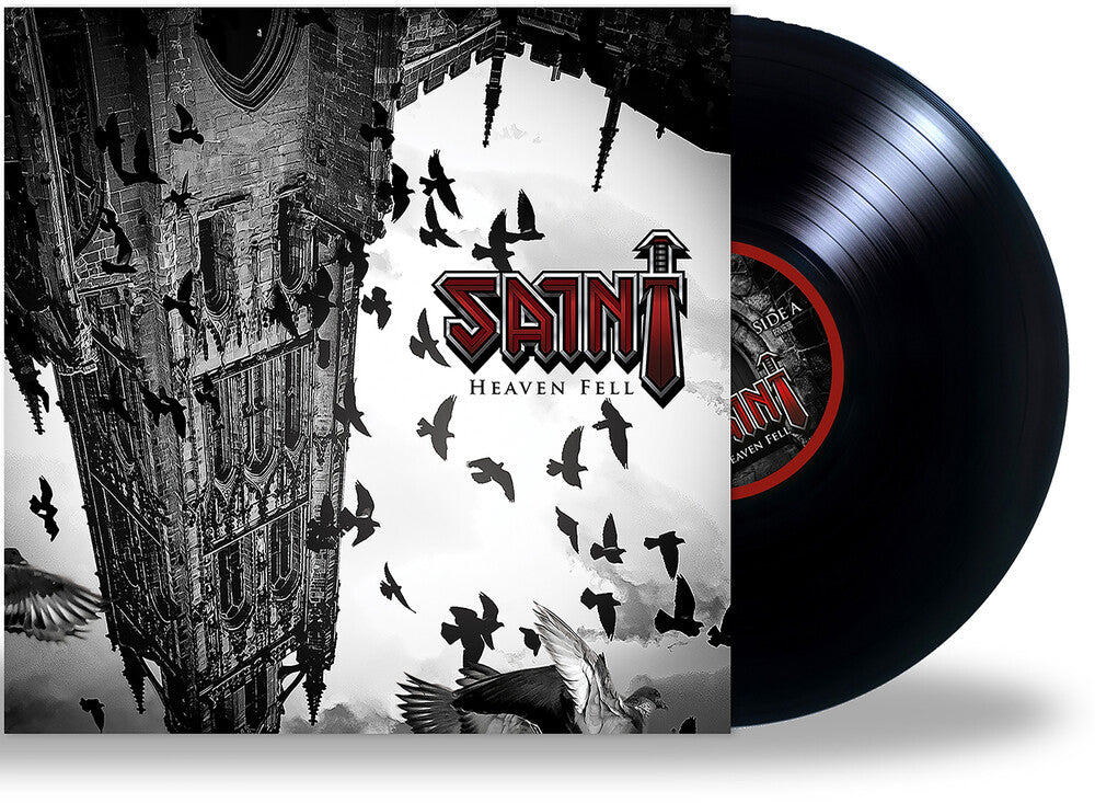 the album cover for The Saint - Heaven Fell