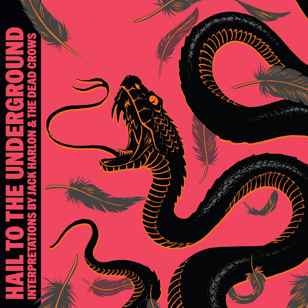 the album cover for Jack Harlon & The Dead Crows - Hail To The Underground