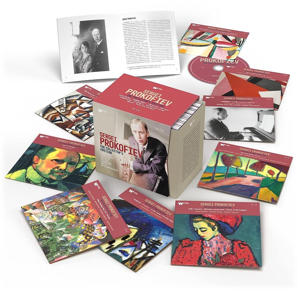 the album cover for Prokofiev / Rostropovich / Previn / Perlman - Prokofiev: Collector's Edition (Uk)