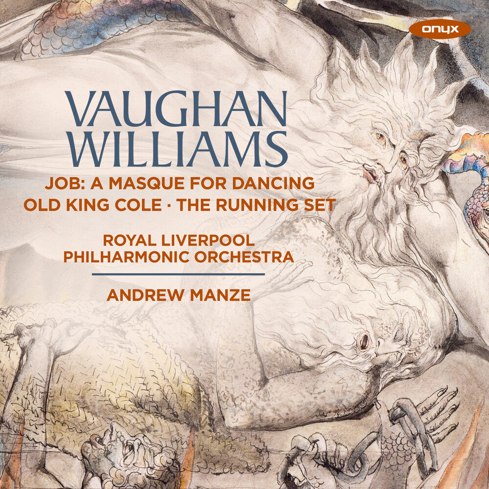 the album cover for Royal Liverpool Philharmonic Orchestra - Vaughan Williams: Job - A Masque For Dancing