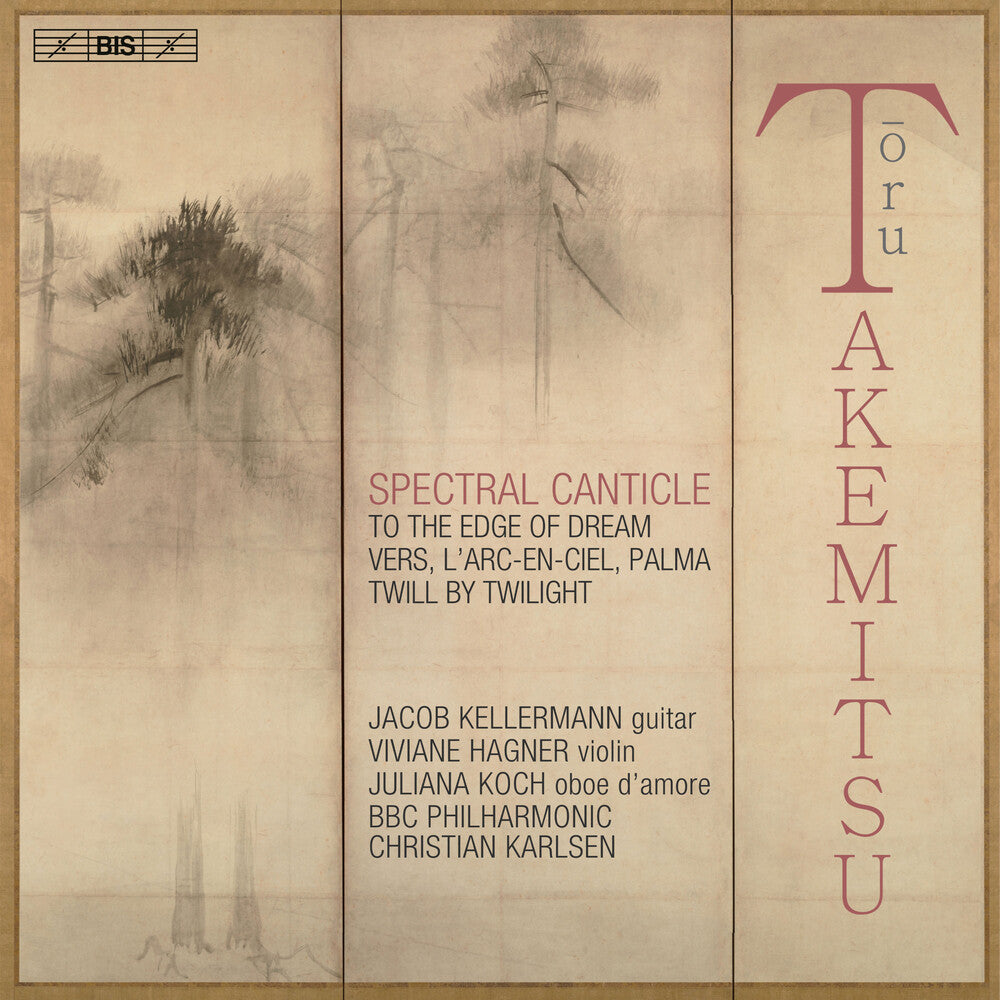 the album cover for Takemitsu / Kellermann / Hagner - Spectral Canticle (Hybr)