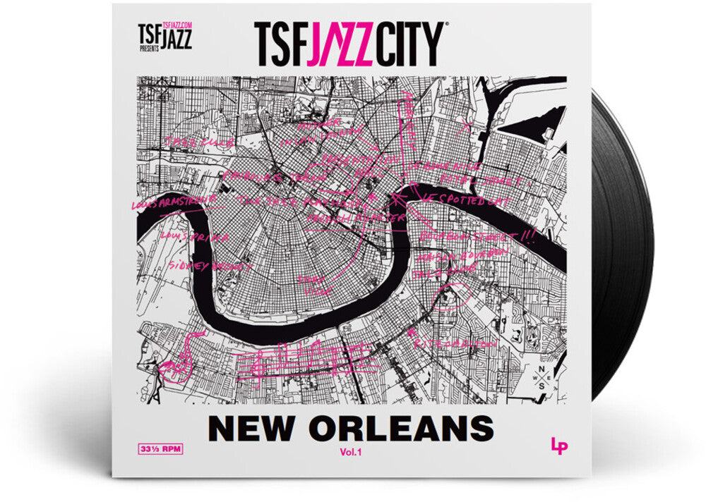 the album cover for Tsf Jazz City: New Orleans / Various - Tsf Jazz City: New Orleans / Various (Fra)