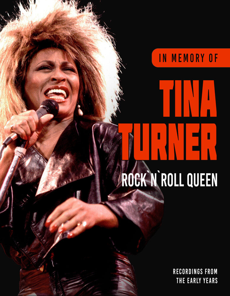 the album cover for Tina Turner - Rock & Roll Queen: In Memory Of