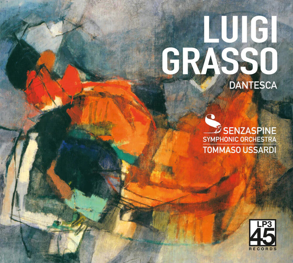 the album cover for Luigi Grasso - Dantesca