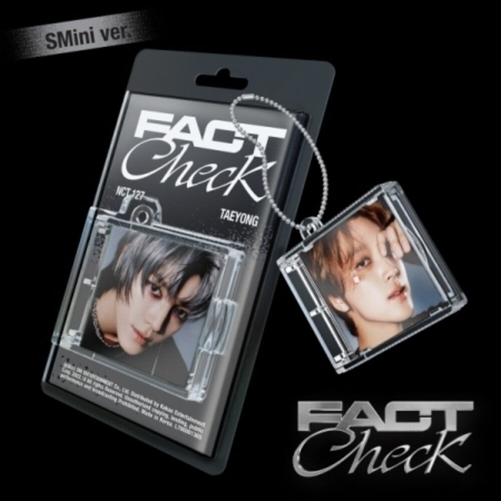 the album cover for NCT 127 - Fact Checkin - Smini - Random Cover - incl. Keyring Ballchain + Photocard