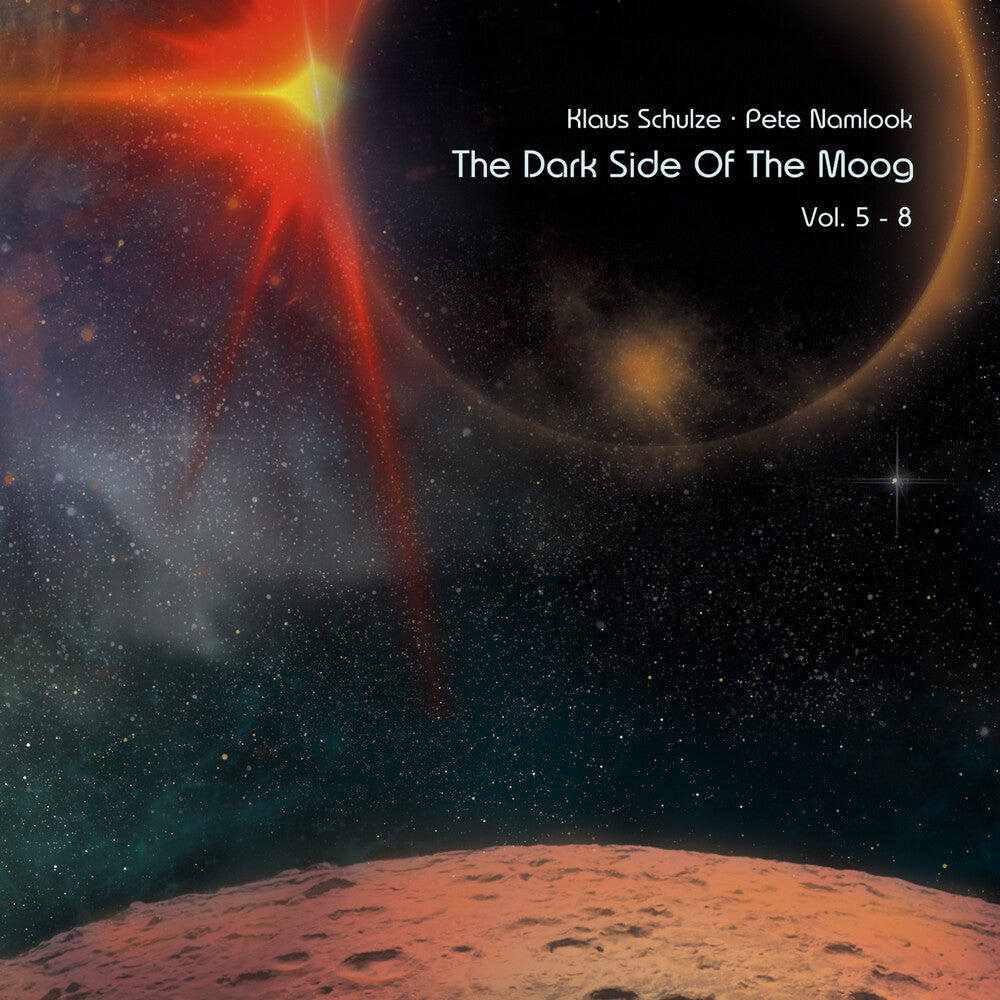 the album cover for Klaus Schulze / Namlook,Pete - Dark Side Of The Moog Vol. 5-8 (Box)