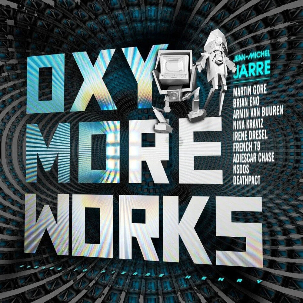 the album cover for Jean Jarre -Michel - Oxymoreworks (Uk)