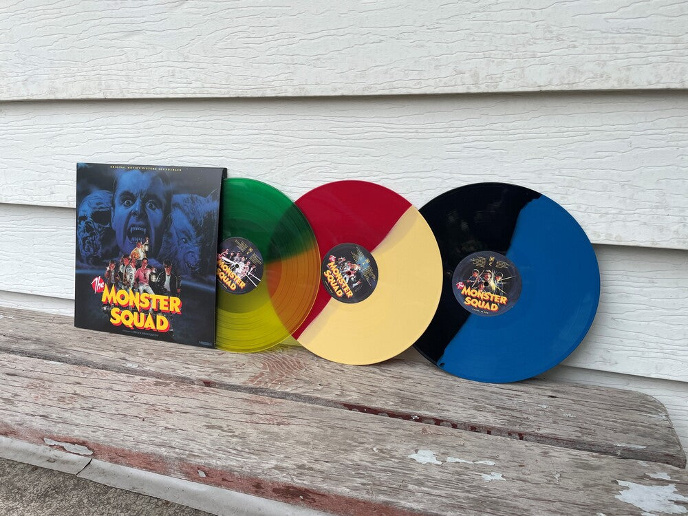 the album cover for Bruce Broughton (Bonus Tracks) (Col) - Monster Squad - Definitive Edition - O.S.T. (Col)