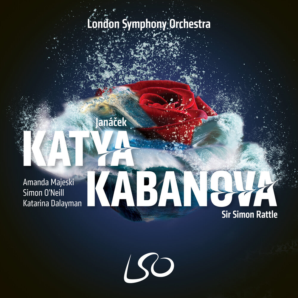 the album cover for London Symphony Orchestra & Sir Simon Rattle - Janacek: Katya Kabanova