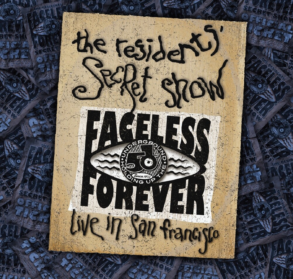 the album cover for Residents - Secret Show (Live In San Francisco)