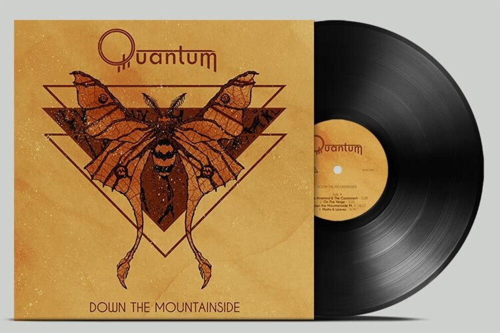 the album cover for Quantum - Down The Mountainside