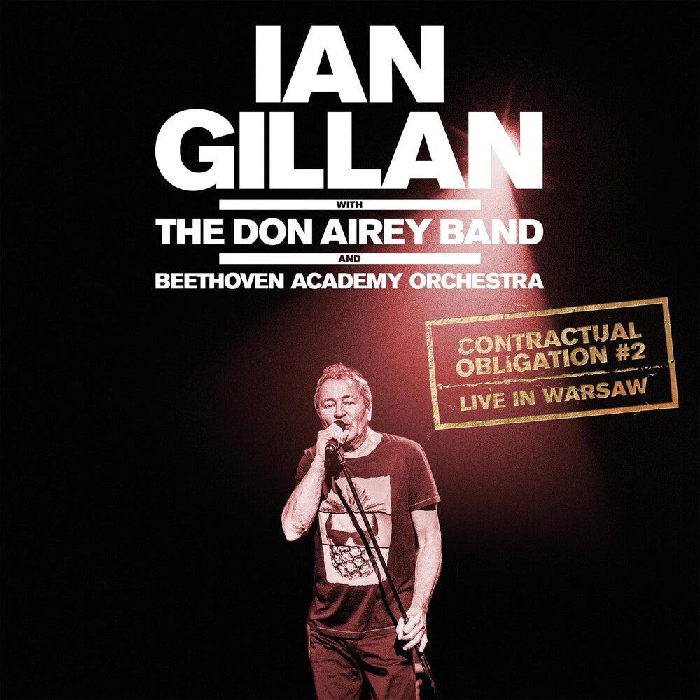 the album cover for Ian Gillam - Contractual Obligation 2: Live In Warsaw (Uk)