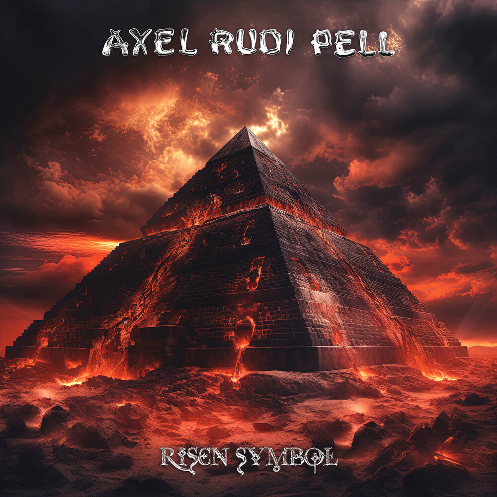 the album cover for Axel Pell Rudi - Risen Symbol